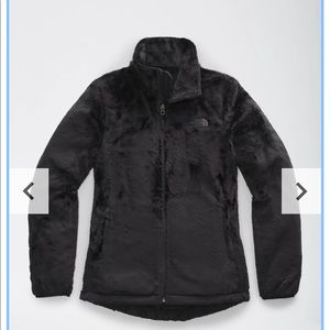 Black North Face Women’s Osito fleece jacket. NWOT. Super cozy!